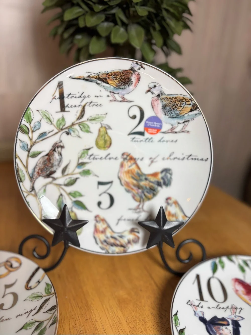 Better Homes & Gardens 12 Days of Christmas Plate Ser